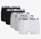 Lot de 5 boxers Fila de différentes couleurs en promotion chez Lounge by Zalando