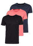 Lot de 3 t-shirts basiques Replay dans divers coloris chez Lounge by Zalando