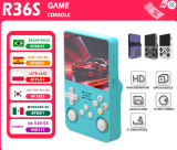 Console de jeu portable R36S rétro avec système Linux (écran IPS 3,5 pouces, 64 Go, 15 000 jeux) sur AliExpress