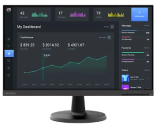 LENOVO Monitor D24-45 (23,8″, FHD, 75 Hz, 250 Nits) à prix réduit chez MediaMarkt