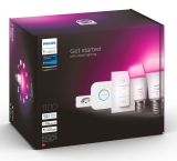 Philips Hue White & Color Ambiance E27 2er-Starter-Set 1100 lm + Variateur + Pont Hue chez Jumbo au nouveau meilleur prix