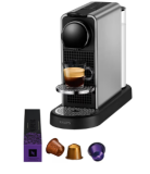 Machine à café Krups Nespresso CitiZ Platinum + CHF 180.- de café offert chez Fust au meilleur prix