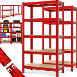 Étagère de rangement robuste monzana 2 pièces (180×90×40 cm, capacité totale de 875 kg) avec livraison chez DeubaXXL