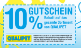Code promo QUALIPET&nbsp;: 10&nbsp;% de réduction sur presque toute la gamme jusqu’au 4&nbsp;octobre.