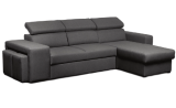 Canapé d’angle Tenerife avec fonction de couchage et coffre de rangement chez Conforama, livraison incluse