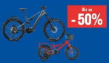 Jusqu’à 50 % de réduction sur les vélos et vélos électriques chez Jumbo, par exemple Leopard E-Bike City Explorer 28, 44 cm avec livraison