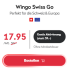 Wingo Swiss Go (réseau Swisscom, Suisse illimitée&nbsp;: appels et SMS, 10&nbsp;Go + 1&nbsp;Go en roaming UE/Royaume-Uni) + activation gratuite