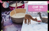 Aventure en alpaga & fondue Bon d’achat chez DeinDeal