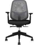 Chaise de bureau Haworth Aloha Pro en noir chez Office World en promotion avec livraison incluse