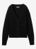 Gilet en denim noir à col V Tom Tailor, disponible chez Lounge by Zalando