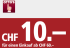 Bon d’achat supplémentaire Otto’s de 10 CHF