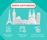 Yallo Europe Abo (Tout illimité en CH, Roaming UE/USA/Canada/Turquie, 60 min d’appels + Activation gratuite)