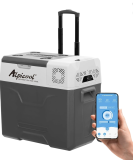 Glacière à compresseur Alpicool CX50 de 50L (12 V/230 V, USB, roulettes) chez Amazon