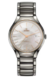 Rado True L Jubilé Montre automatique pour homme 40 mm avec verre saphir à Deindeal