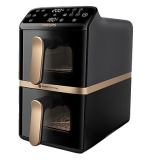 PHILIPS Airfryer Stacked Dual Basket 4000 Series (NA462/79, 2750 W, 10 L) chez MediaMarkt au meilleur prix