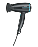 Sèche-cheveux de voyage Beurer HC 25 édition limitée de 1600W en noir chez nettoshop