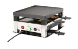 Solis Raclette & Pizza Grill pour 4 personnes en acier inoxydable chez Nettoshop à prix avantageux !