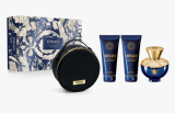 Versace Dylan Blue pour Femme Eau de Parfum 100 ml + Gel douche 100 ml + Lotion pour le corps + Trousse de toilette chez Notino