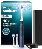 Philips Sonicare 6100 brosse à dents électrique incl. 3× têtes de brosse S2 Sensitive, étui de voyage sur Amazon