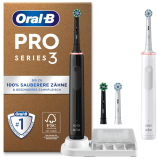 Oral-B Pro Series 3 brosse à dents électrique en pack double avec 4 têtes de rechange chez Amazon