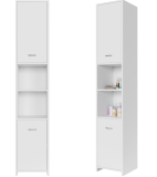 CASARIA Armoire de Salle de Bain Blanche 180x30x30 cm incl. Livraison chez DeubaXXL