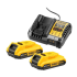Kit de démarrage DeWalt (18 V, 2 batteries 2 Ah, chargeur rapide) + garantie de 5 ans chez Jumbo au meilleur prix.