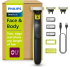 PHILIPS OneBlade 360 Face & Body QP2824/31 avec 3 lames et accessoires de coupe chez Amazon