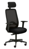 Mayer Avita Chaise de Bureau en Noir chez Office World en Promotion