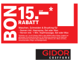 Gidor 15 Fr. de réduction