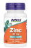 Zinc 50 mg (100 comprimés) de NOW Foods chez iHerb