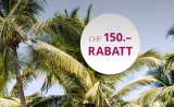Bon d’achat de 150 CHF valable sur lastminute.ch pour des séjours tout compris jusqu’au 07/10.