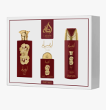 LATTAFA Ansaam Gold Eau de Parfum Spray 100 ml + Eau de Parfum 20 ml + Déodorant Spray 200 ml coffret cadeau
