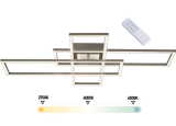 Plafonnier LED ELENA intensité variable 69,4 cm 50 W chez Conforama livraison incluse