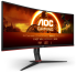 Écran AOC CU34G2XPD UW-QHD (34 pouces, UW-QHD, dalle Fast-VA, 180 Hz, 300 nits) sur Amazon à un prix imbattable