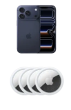 APPLE iPhone 17 Pro (256 Go) + Apple AirTag (2e génération) pack de 4 chez MediaMarkt