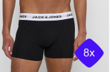 Jack & Jones JACBUSTER Lot de 8 boxers courts (S–XL) chez Lounge by Zalando