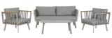 Jusqu’à 50% de réduction sur les meubles de jardin chez Jumbo, par exemple Home and More Lounge-Set Augusta (3 places) + livraison