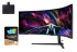 Samsung Odyssey NEO G9 G95NC (57″, DUHD, QD Mini-LED, 240 Hz, 1000 nits, hub USB) + Slim Fit Cam à un prix imbattable.