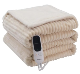 Couverture chauffante Terraillon 15548 beige 180 x 130 cm en promotion aujourd’hui chez nettoshop
