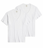Lot de 2 débardeurs/tee-shirts à encolure en V G-STAR chez Lounge by Zalando, disponibles en tailles S à XL