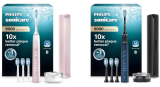 50€ de réduction à l’achat de 2 produits Philips Sonicare sélectionnés, par exemple 2 ensembles HX9911 à moins de 200 francs