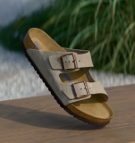 Birkenstock mule plate taupe