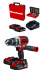 Bon d’achat géant&nbsp;: 30&nbsp;% de réduction sur tous les outils électriques Einhell, par exemple la perceuse-visseuse à percussion sans fil Einhell Professional TP-CD 18/60 Li-i BL (2&nbsp;batteries de 2&nbsp;Ah)