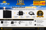 Centrale solaire de balcon 600/810 watts