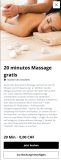 20 minutes de massage gratuit (Raza Wellness & Massage à Müllheim)
