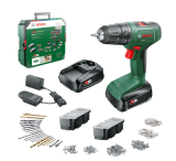 Perceuse-visseuse sans fil EasyDrill Bosch incl. Set d’accessoires (241 pcs.) + 2x 18V batteries (1.5 Ah) chez Jumbo
