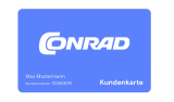 Carte client Conrad gratuite 36 mois de garantie longue durée (également sur les produits Apple)