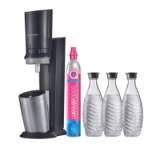 SODASTREAM Crystal 3.0 CQC Mega Pack, 3 Glaskaraffen, en promotion chez nettoshop, Digitec, Galaxus