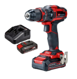Einhell Perceuse-visseuse à percussion sans fil TE-CD 18/44 Li-i avec batterie Power X-Change 2,5 Ah, chargeur + garantie de 5 ans chez Jumbo