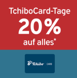 Aujourd’hui seulement&nbsp;: 20&nbsp;% de réduction sur presque tout avec la TchiboCard, par exemple sur les vestes matelassées de différentes couleurs et tailles.